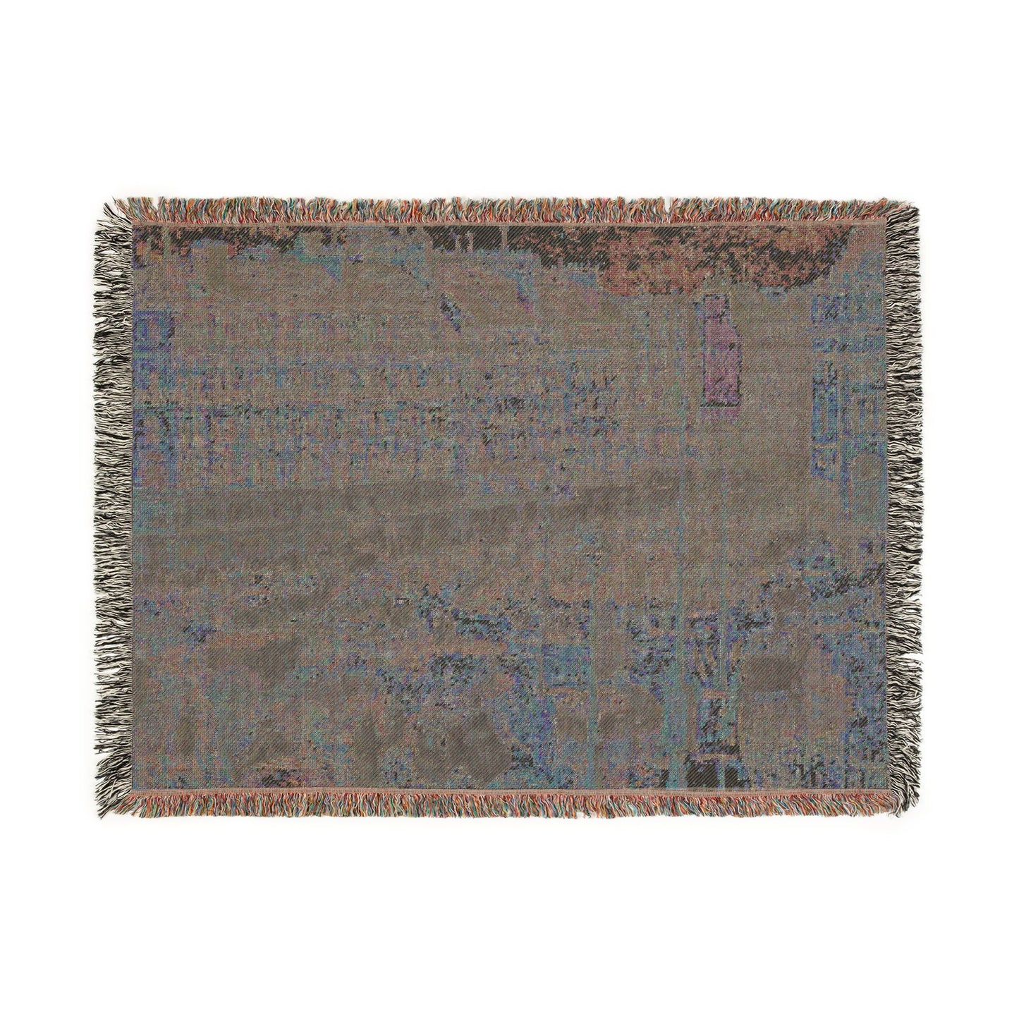 Camille Pissarro - The Place du Havre, Paris | Woven Tapestry Blanket