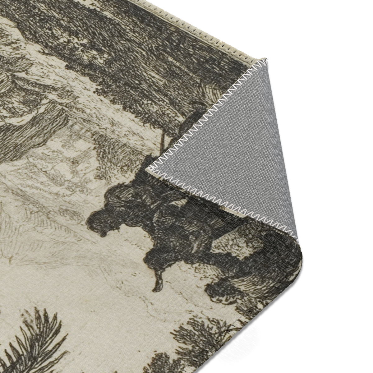 Scene of Brigands — Lorrain Area Rug
