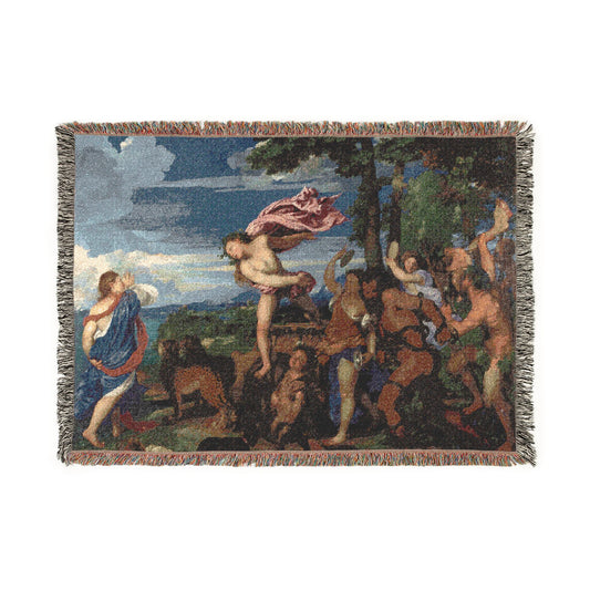 Bacchus and Ariadne — Titian Tapestry Blanket