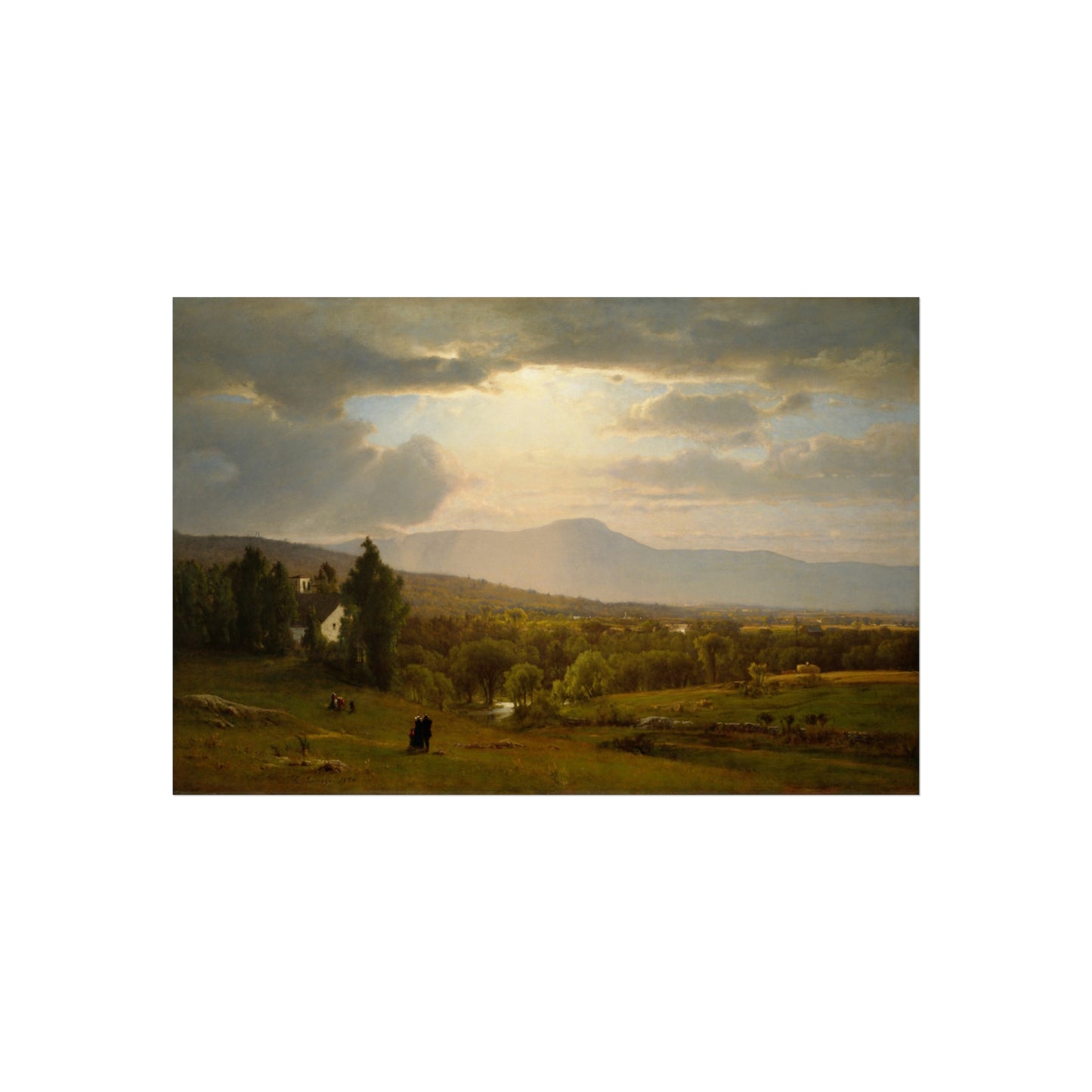 George Inness - Catskill Mountains | Fine Art Poster