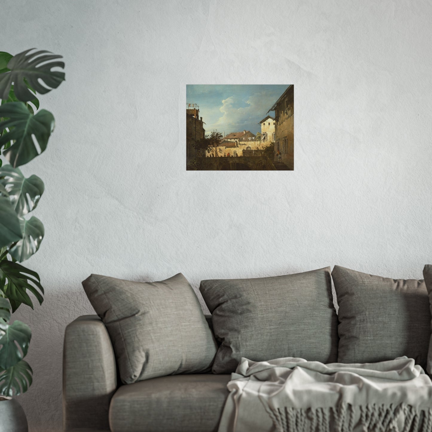 Follower of Canaletto - The Terrace | Fine Art Poster