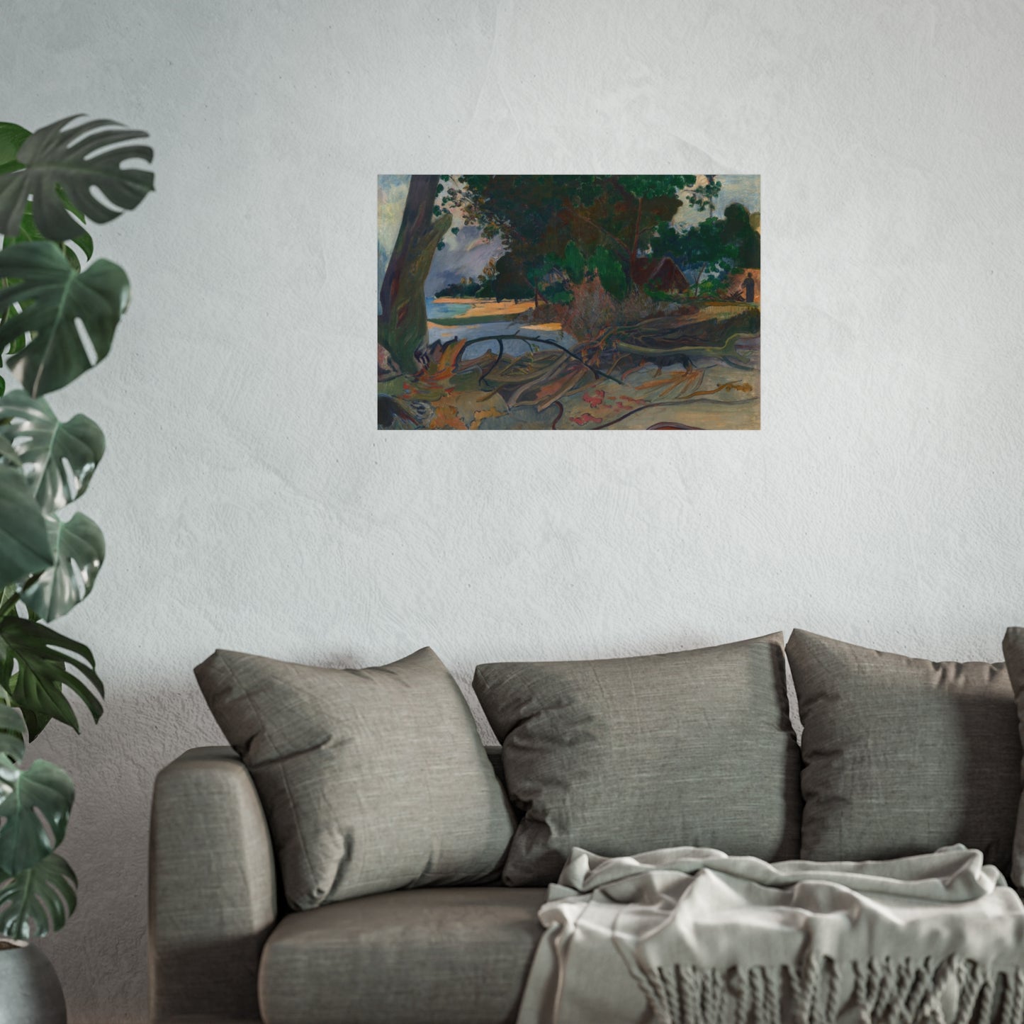 Paul Gauguin - Te burao (The Hibiscus Tree) | Fine Art Poster