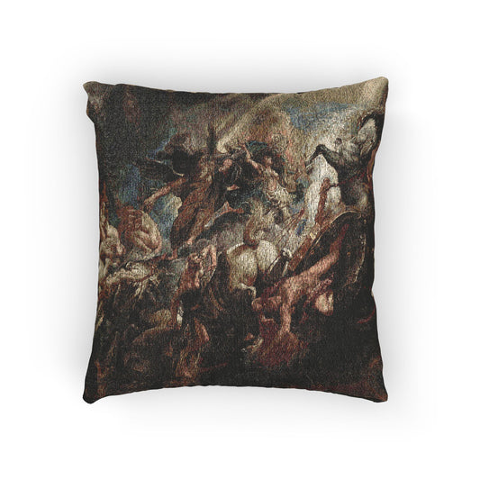 The Fall of Phaeton — Peter Paul Rubens Woven Pillow