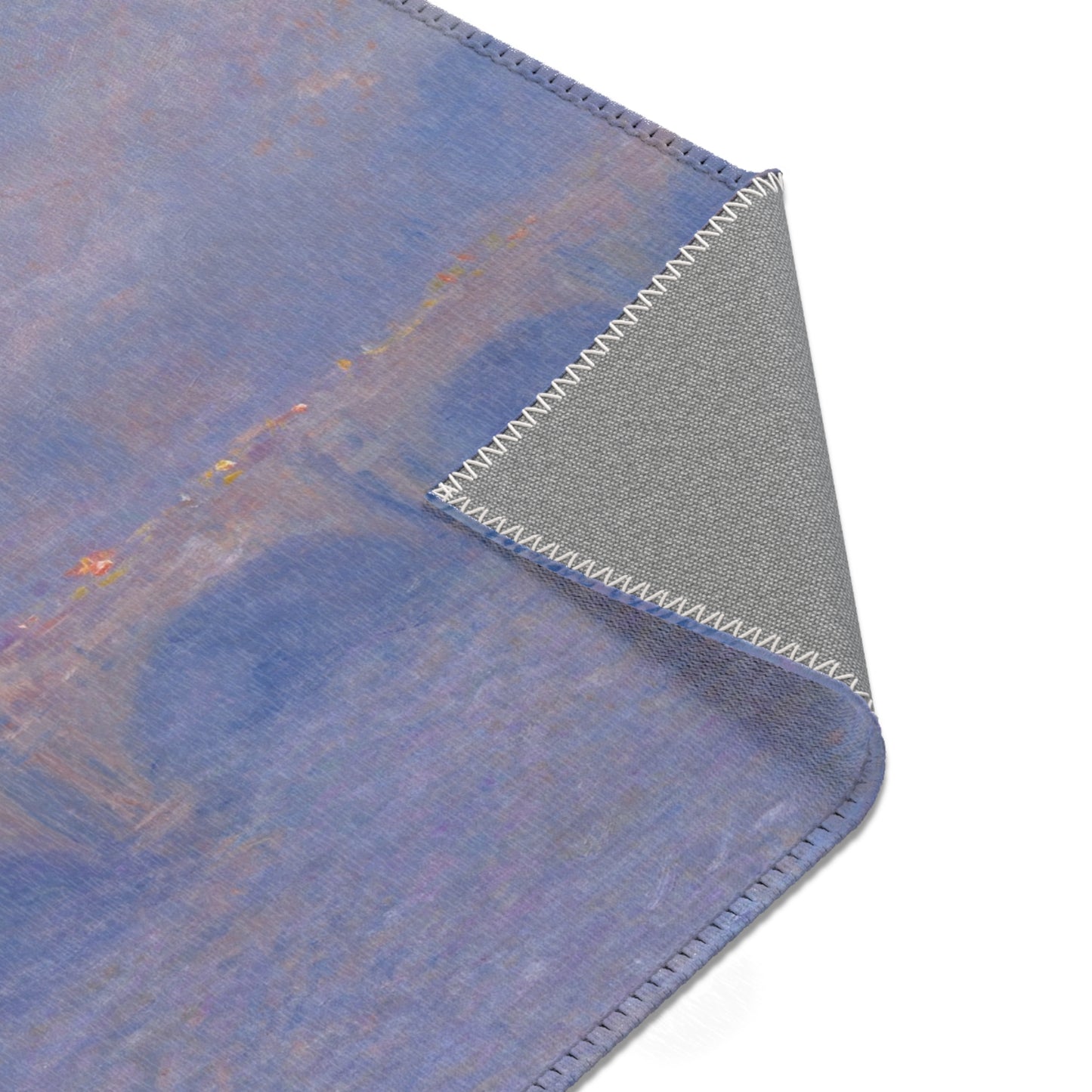 Claude Monet - Waterloo Bridge, Sunlight Effect | Area Rug