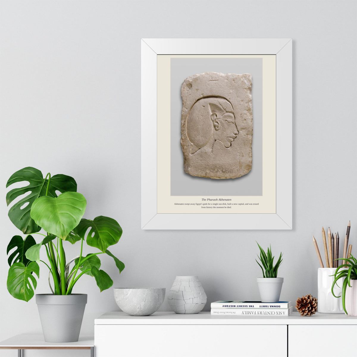 Framed Vertical Poster