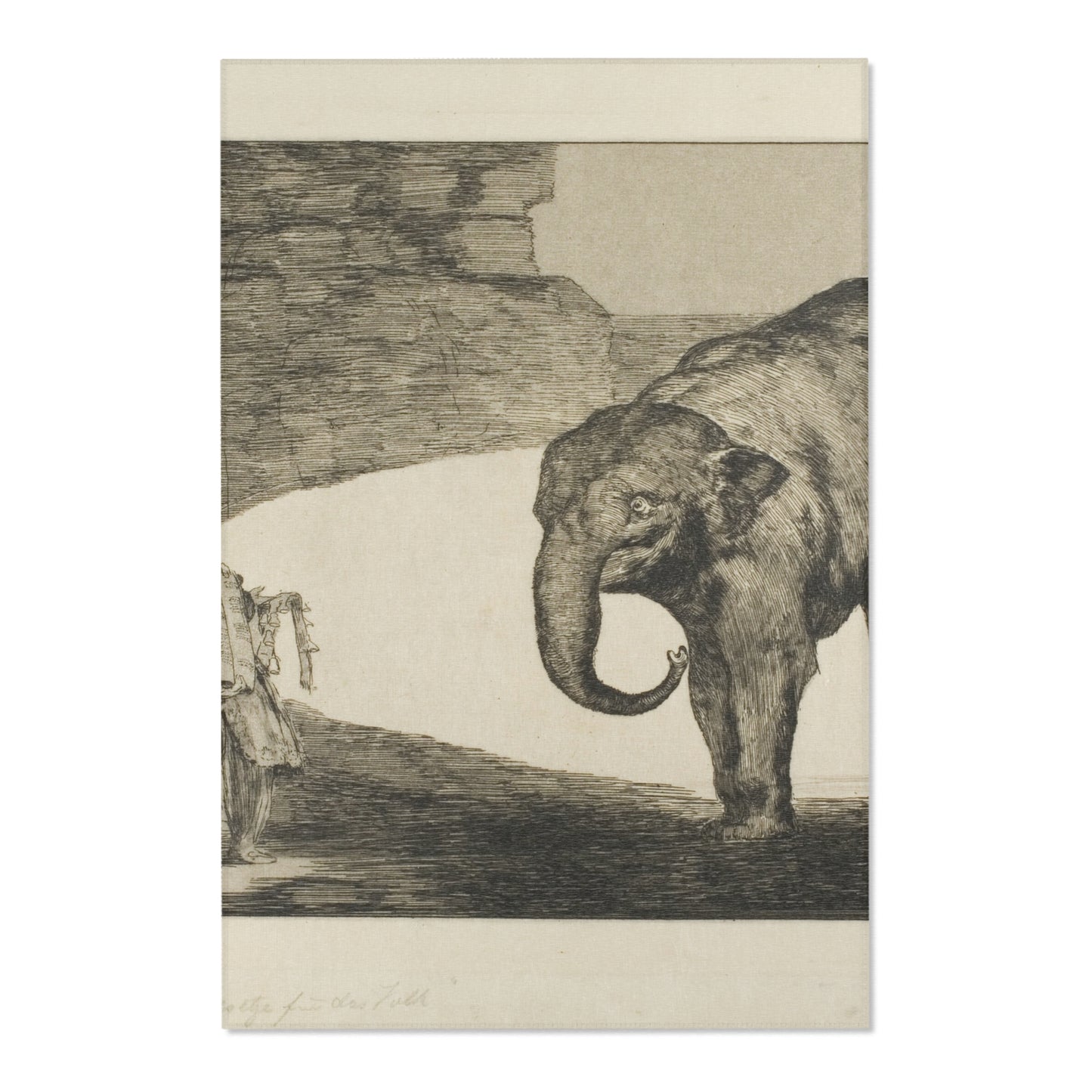 Francisco José de Goya y Lucientes - Animal Folly, from Disparates | Area Rug