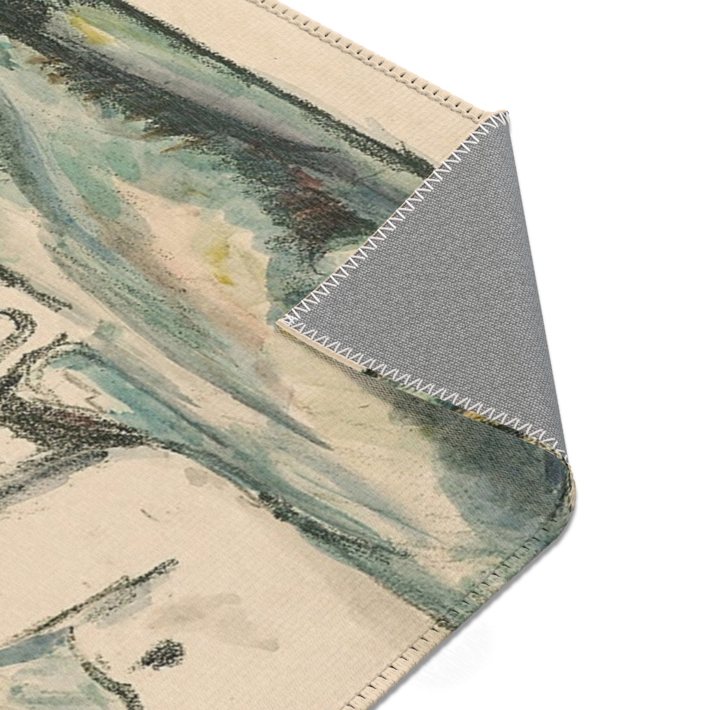 Paul Cezanne - Large Bathers | Area Rug