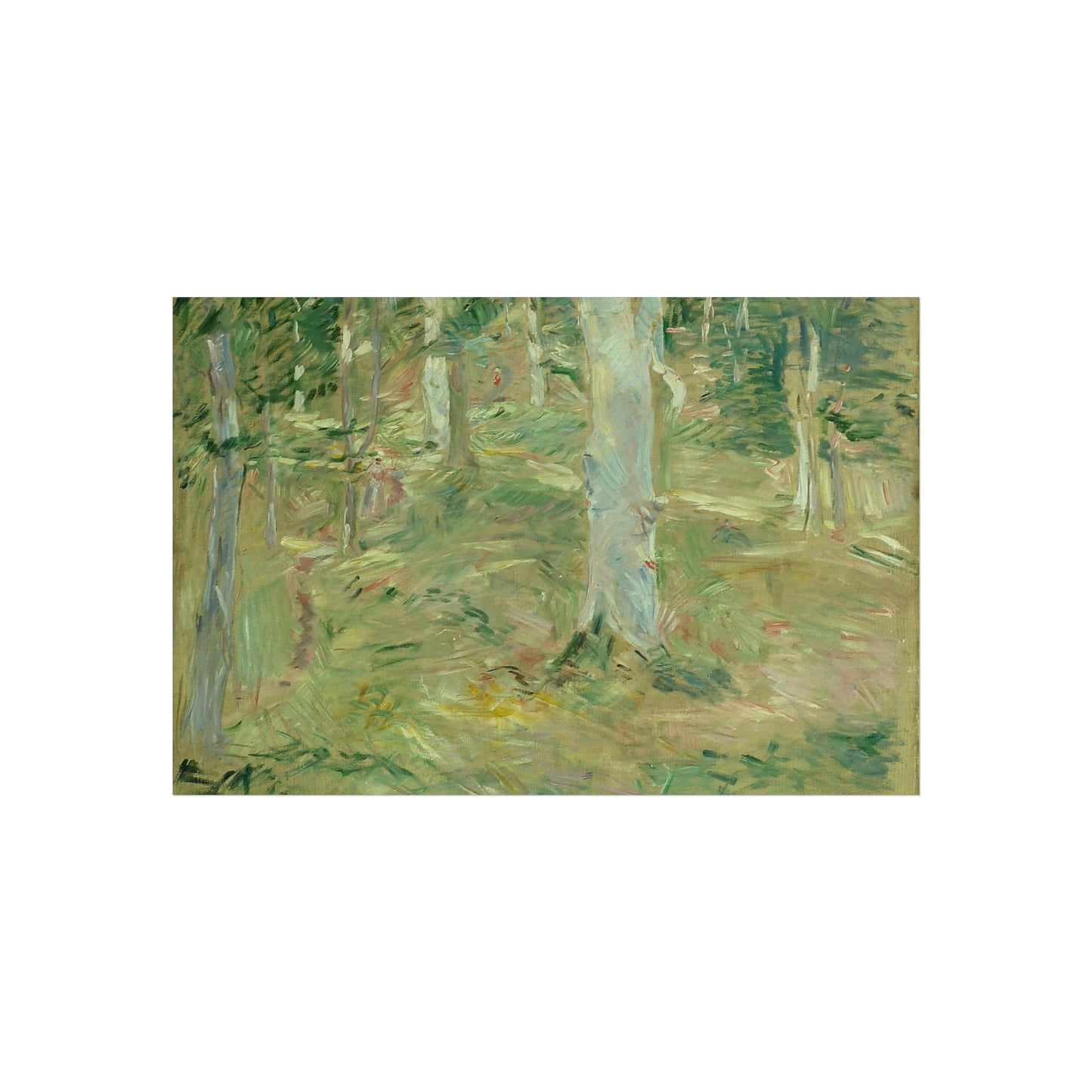 Berthe Morisot - Forêt de Compiègne | Fine Art Poster