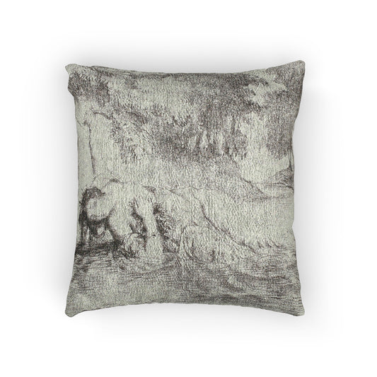 Ophelia's Death — Delacroix Pillow