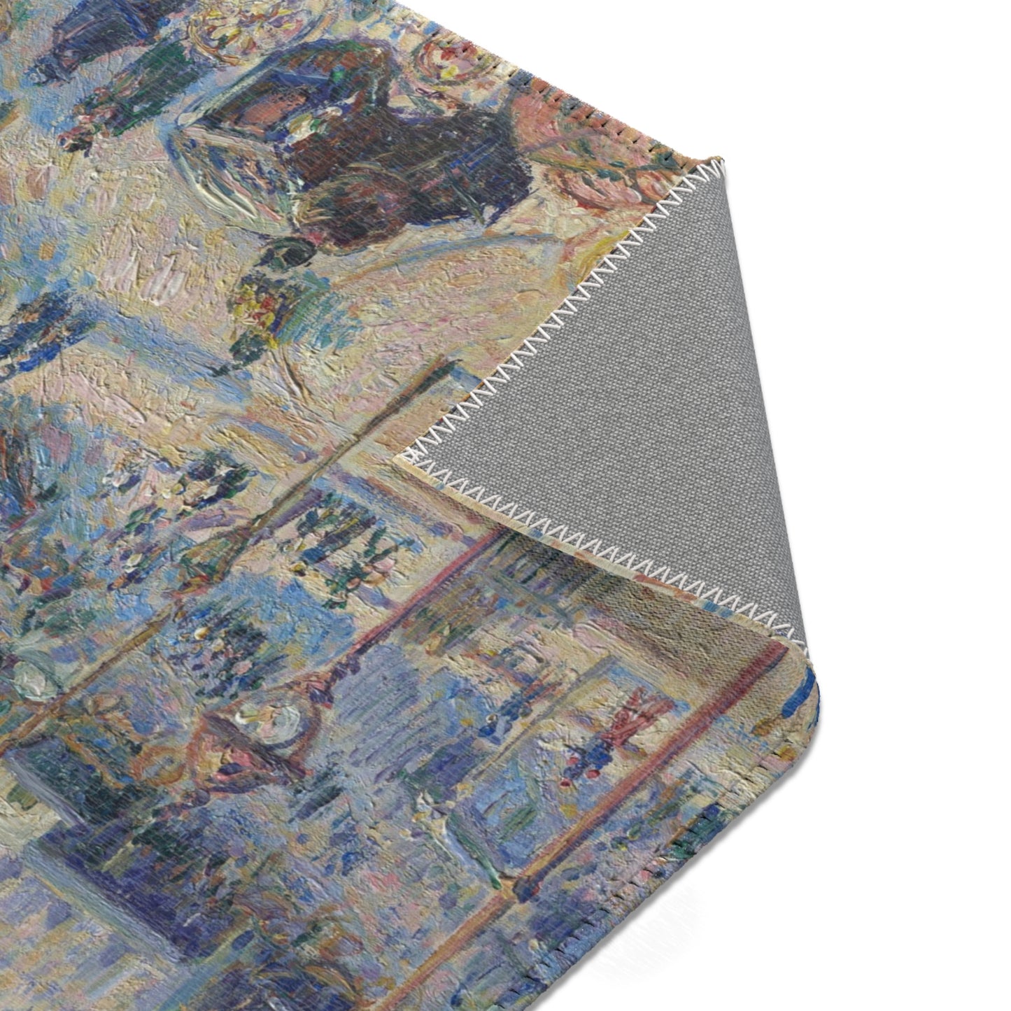 Camille Pissarro - The Place du Havre, Paris | Area Rug