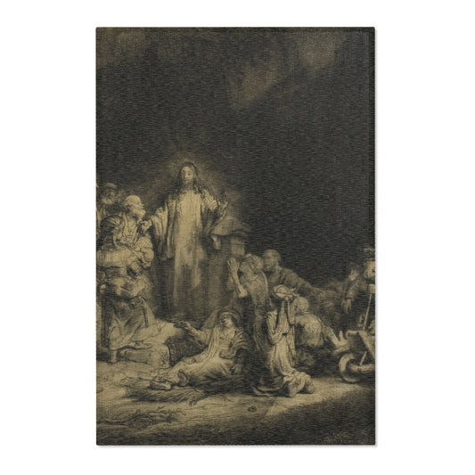 The Hundred Guilder Print — Rembrandt Area Rug