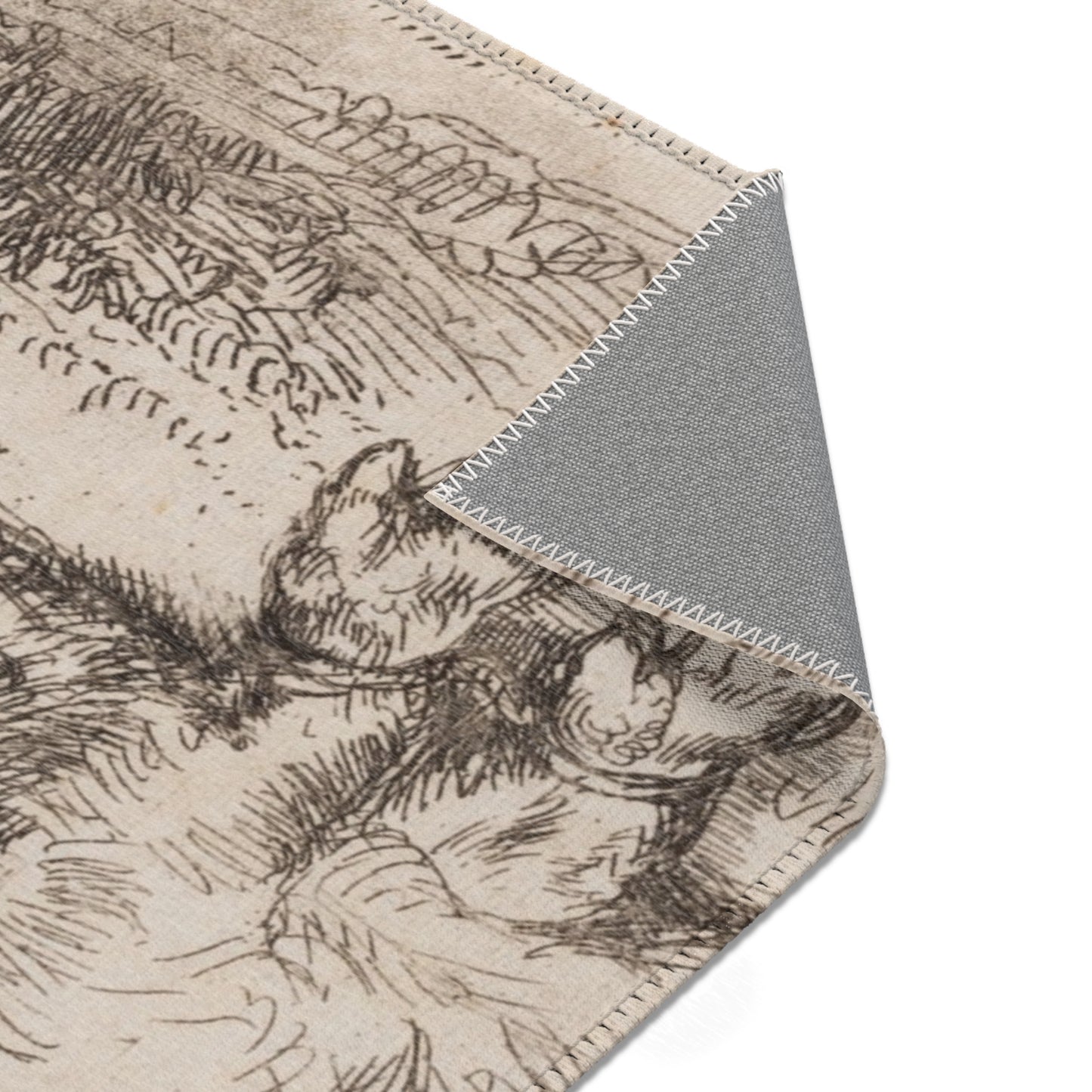 Rembrandt van Rijn - The Hog | Area Rug