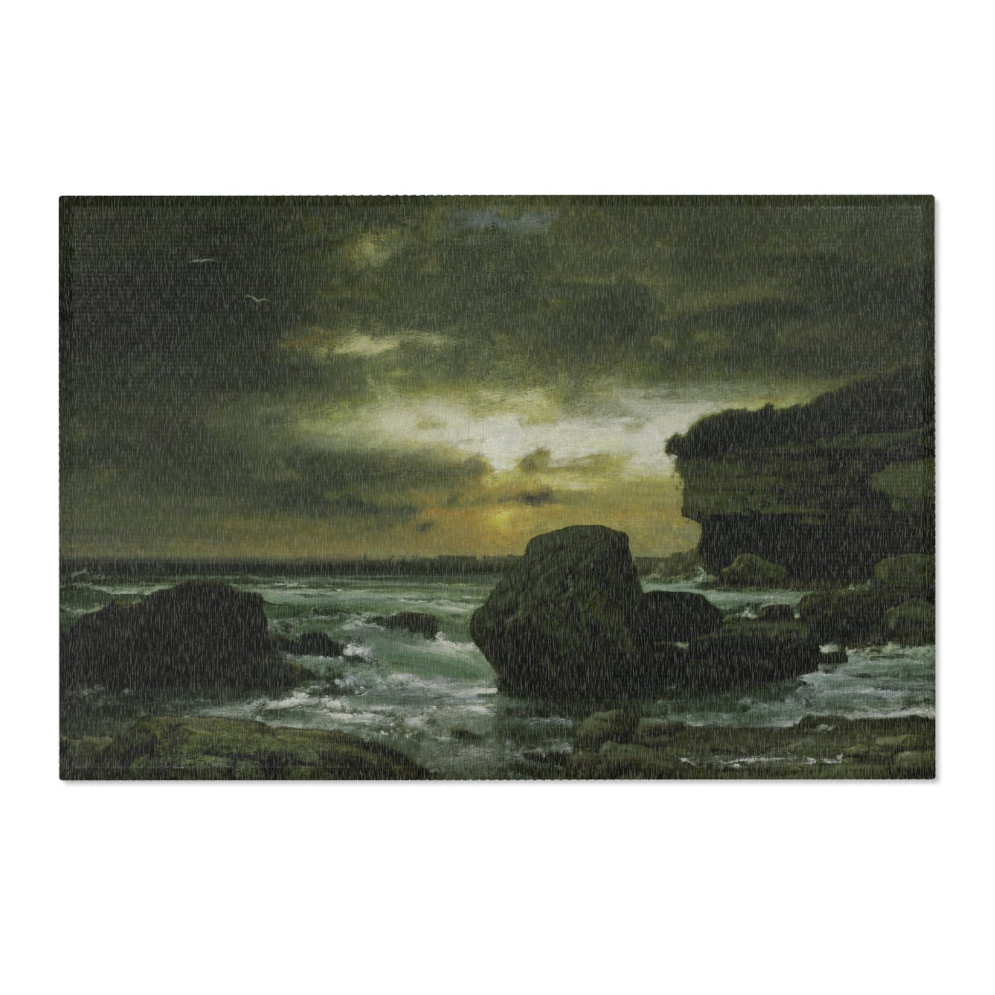 George Inness - A Marine | Area Rug