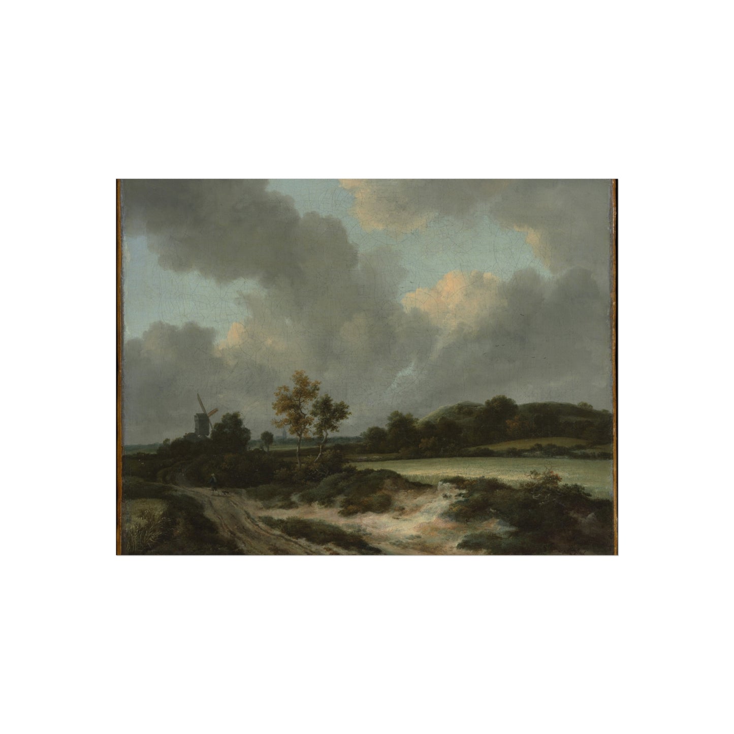 Jacob van Ruisdael - Grainfields | Fine Art Poster