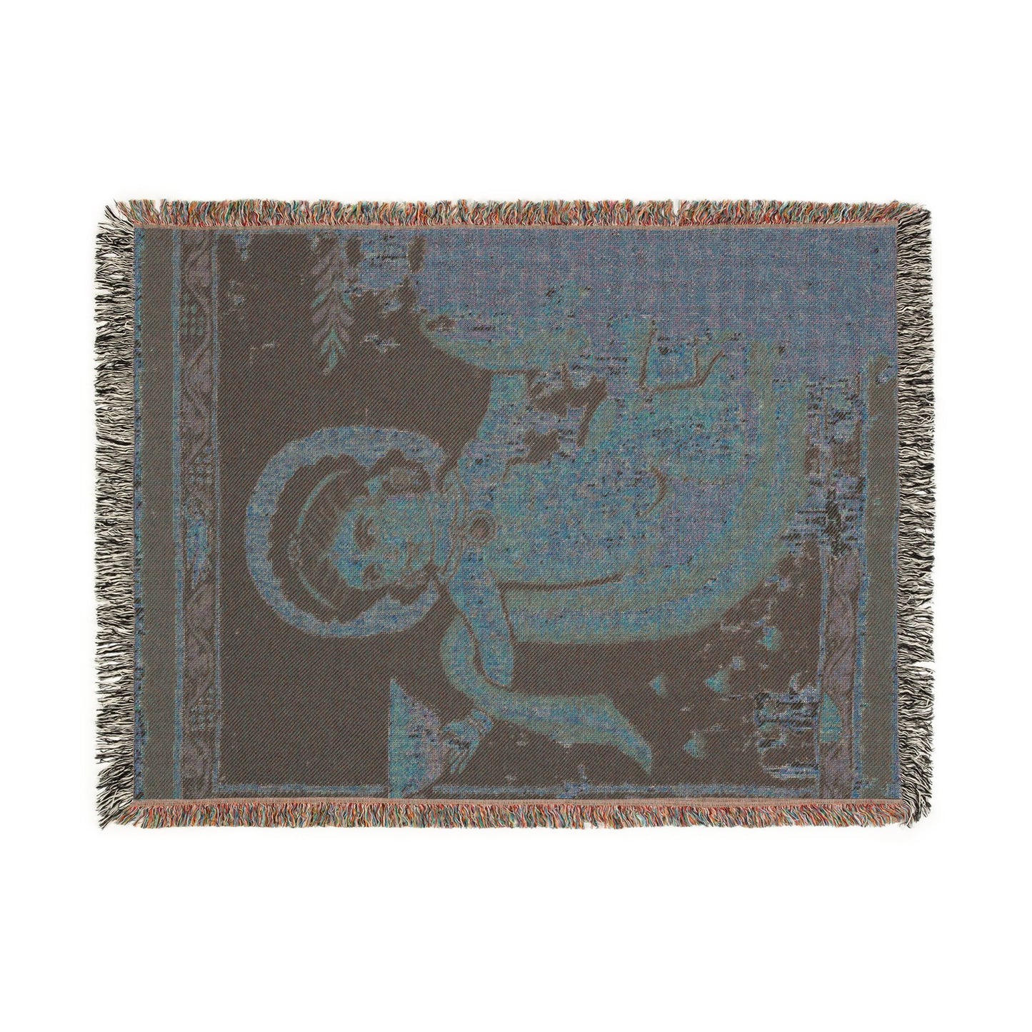 Nereid (Sea-Nymph) from a Hanging Woven Throw Blanket