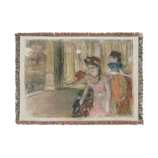 Singers on the Stage — Degas Tapestry Blanket