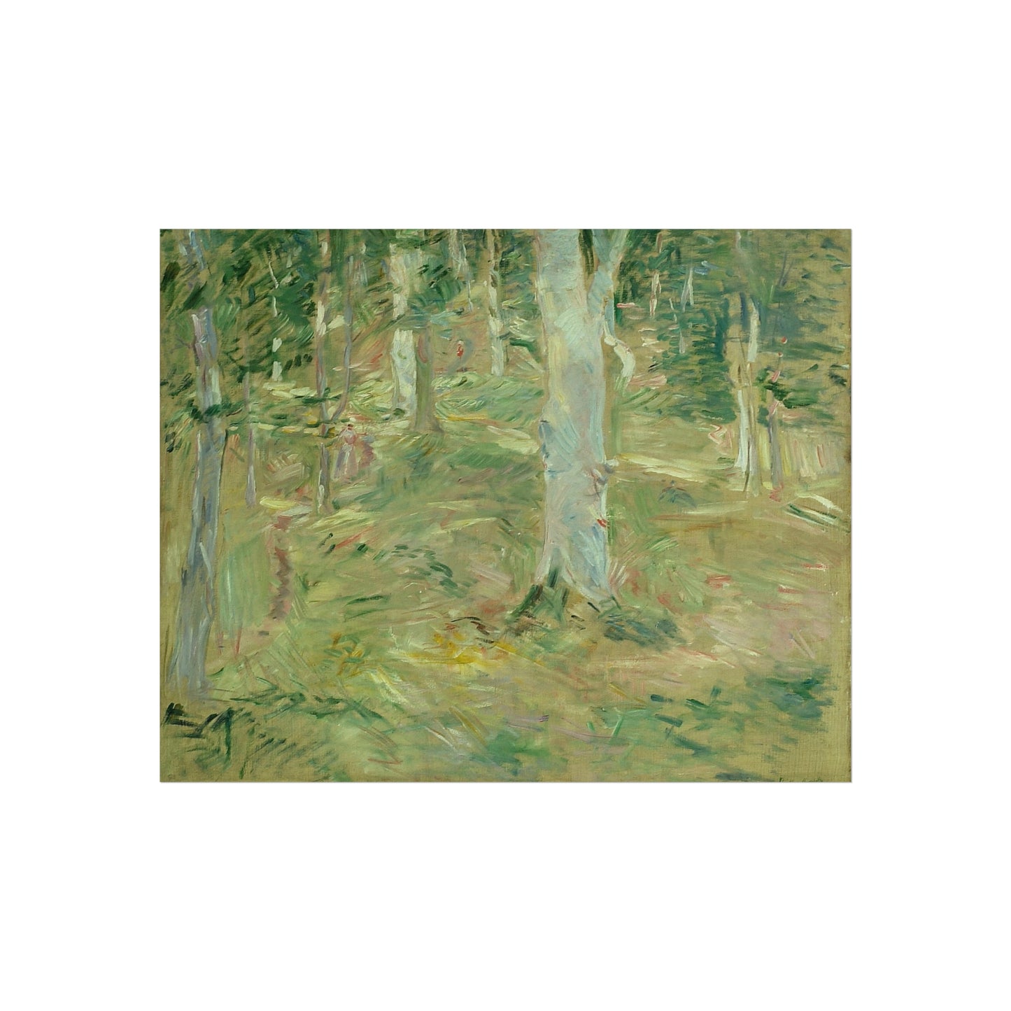 Berthe Morisot - Forêt de Compiègne | Fine Art Poster