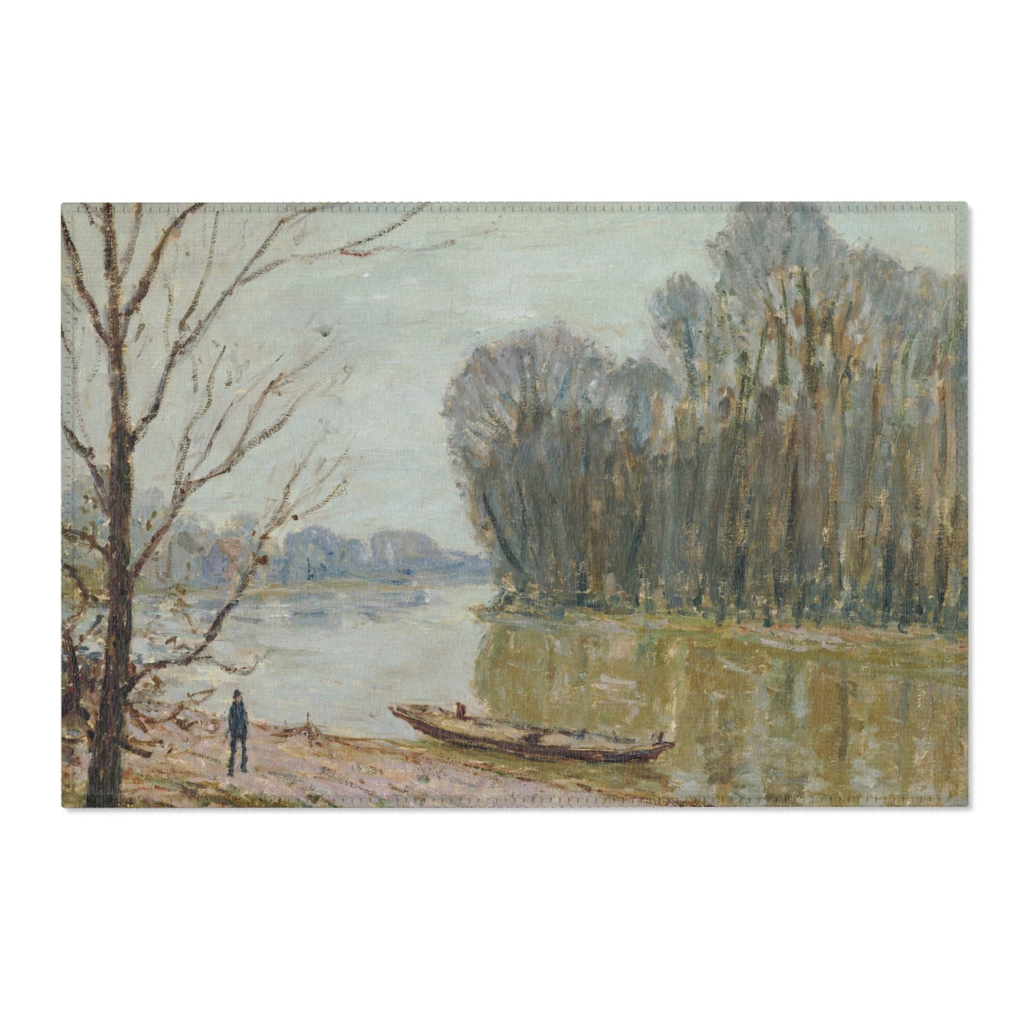 Alfred Sisley - The Loire | Area Rug