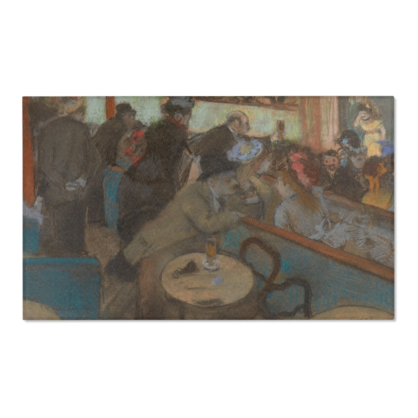 Hilaire Germain Edgar Degas - Café-Concert (The Spectators) | Area Rug