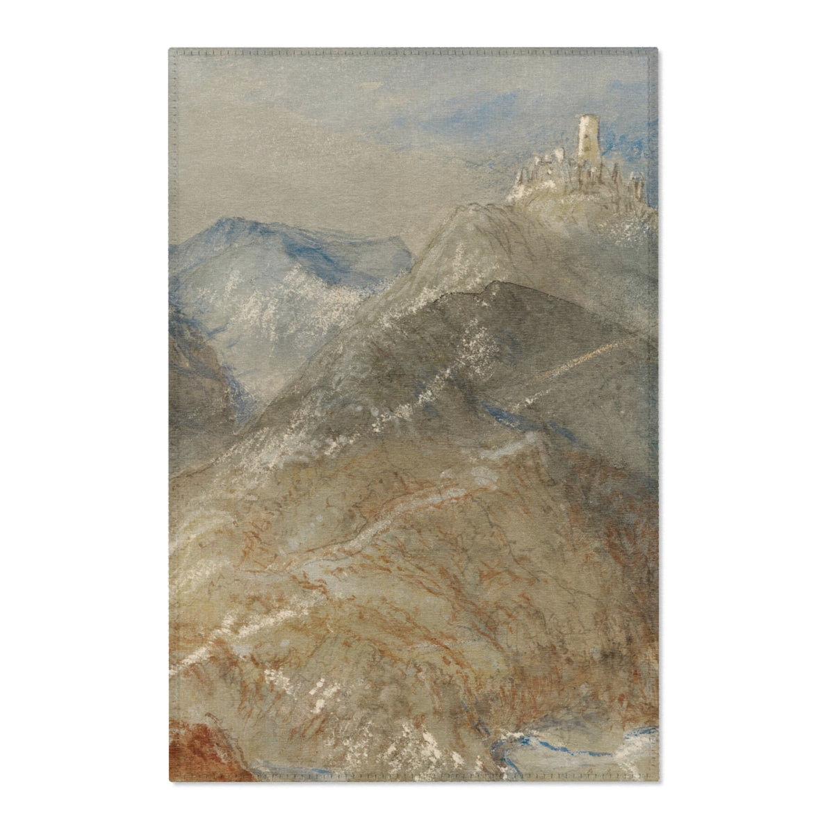 Castle on Height near Geneva — Turner Area Rug