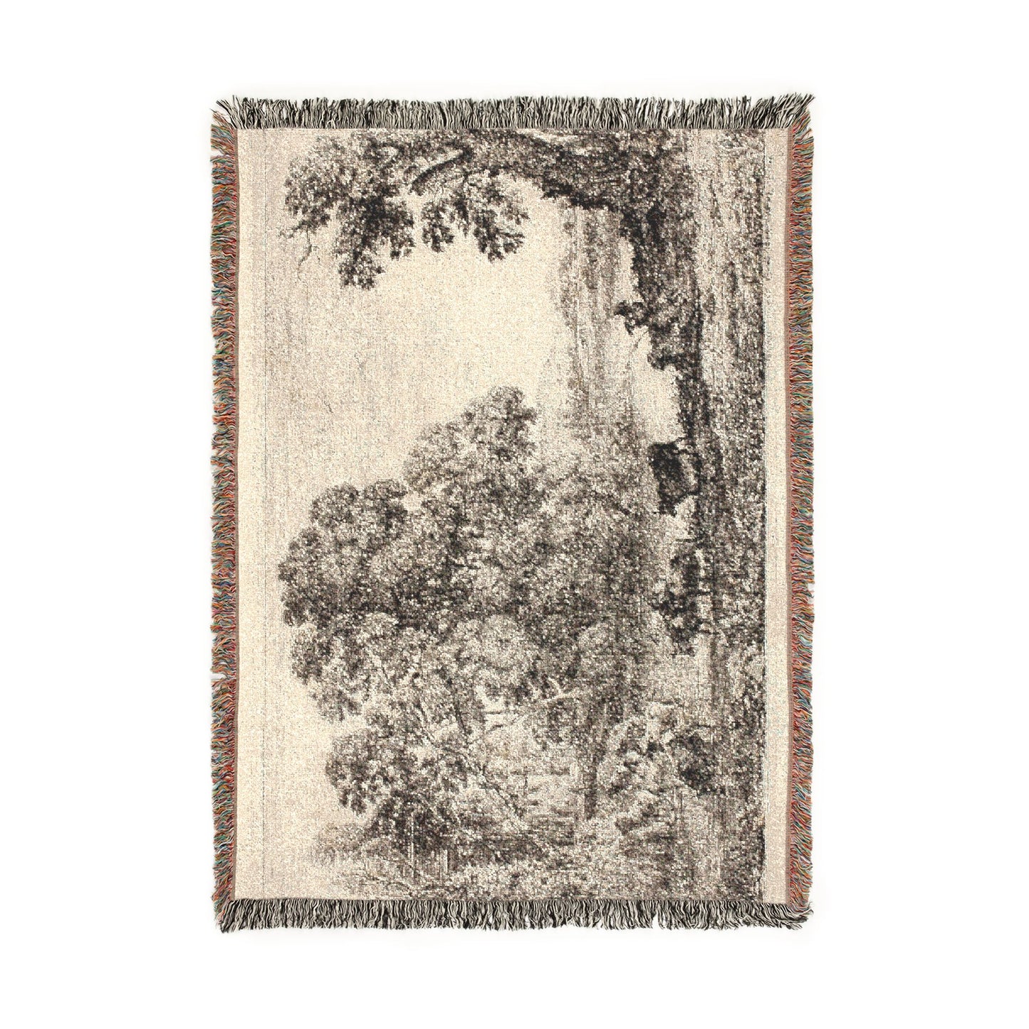 Claude Lorrain - The Cowherd | Woven Tapestry Blanket