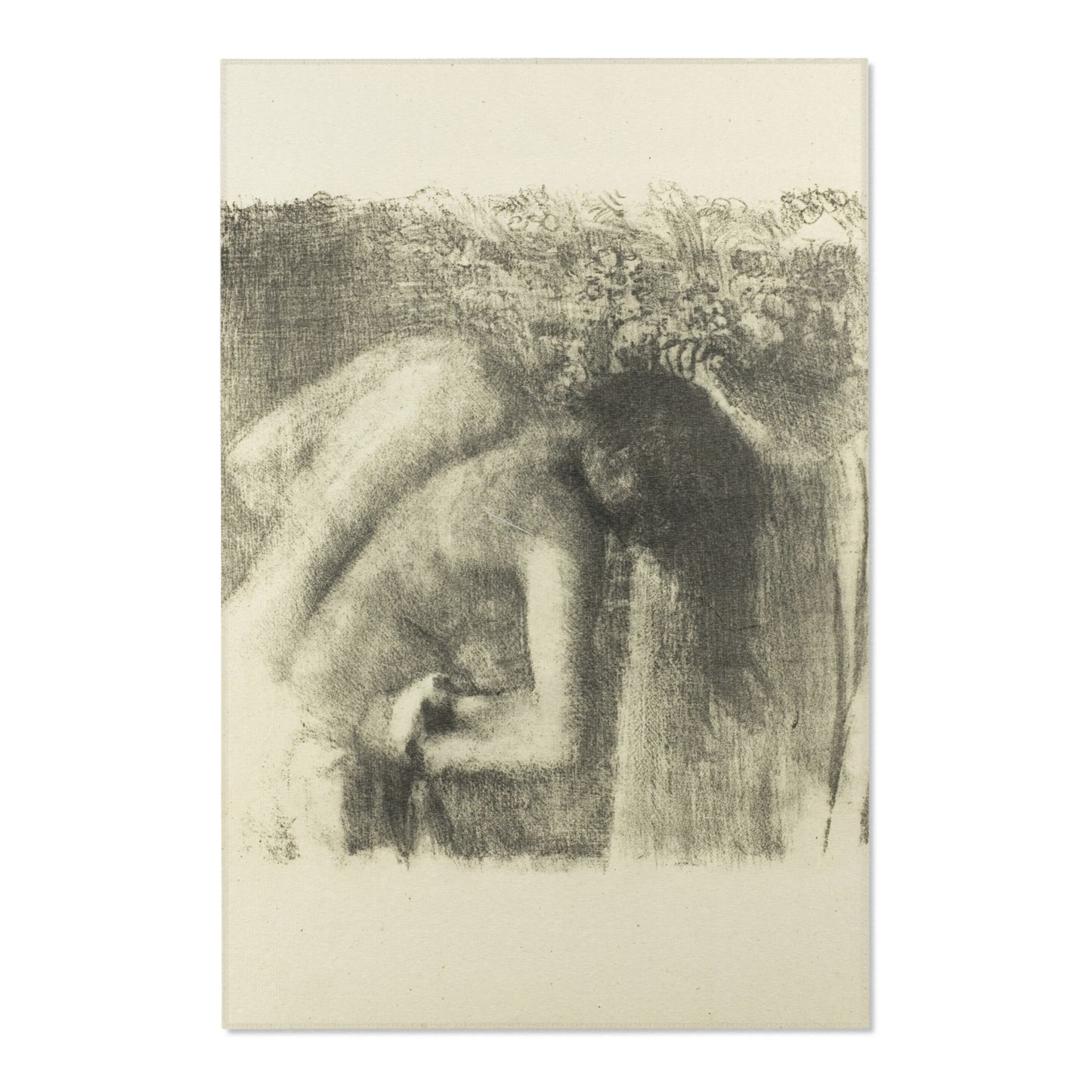 Hilaire Germain Edgar Degas - After the Bath (large version) | Area Rug