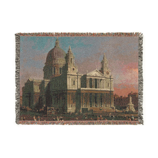 St. Paul's Cathedral — Canaletto Tapestry Blanket