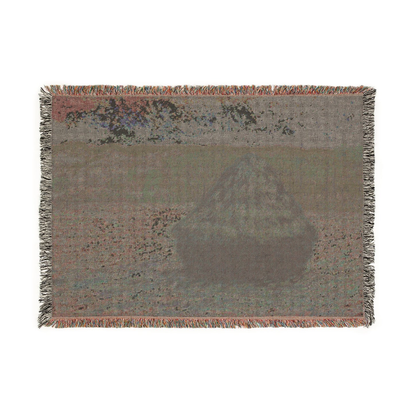 Claude Monet - Stack of Wheat | Woven Tapestry Blanket