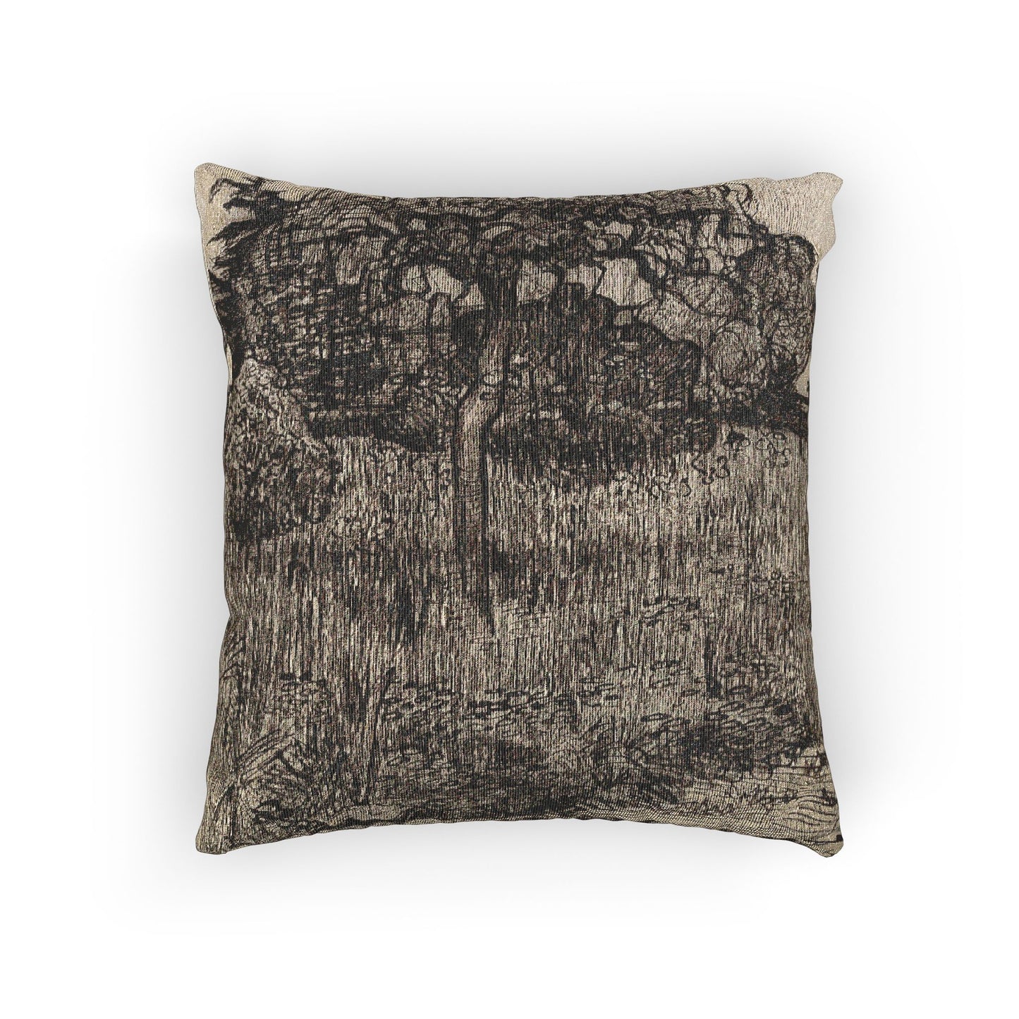 Vincent van Gogh - Weeping Tree | Woven Pillow