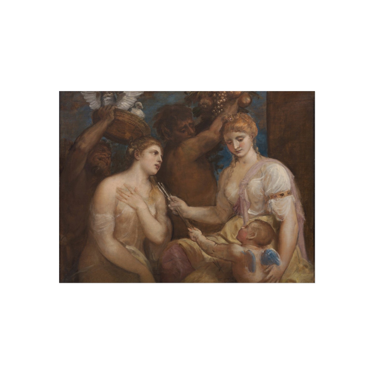 Imitator of Titian - Allegory of Venus and Cupid | Fine Art Poster