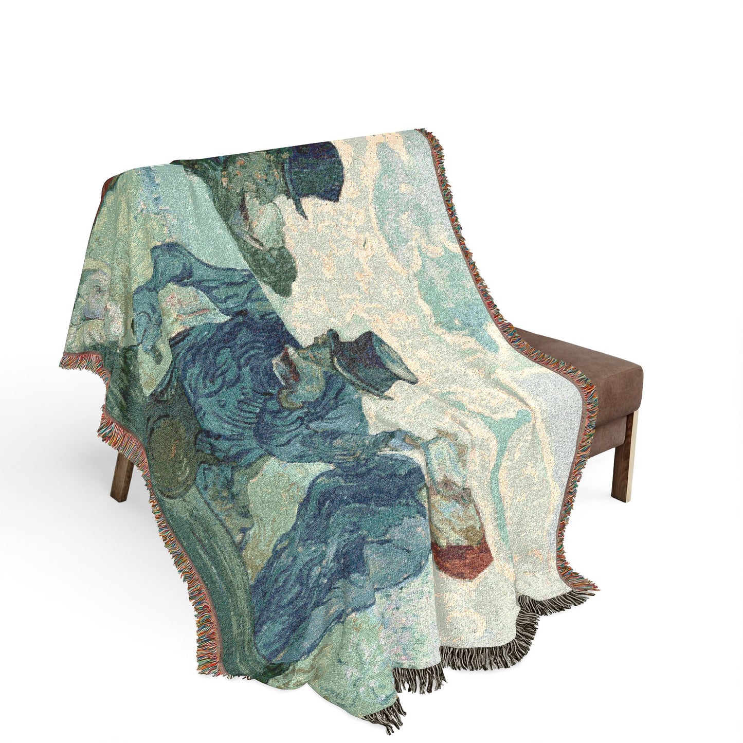 Vincent van Gogh - The Drinkers | Woven Tapestry Blanket