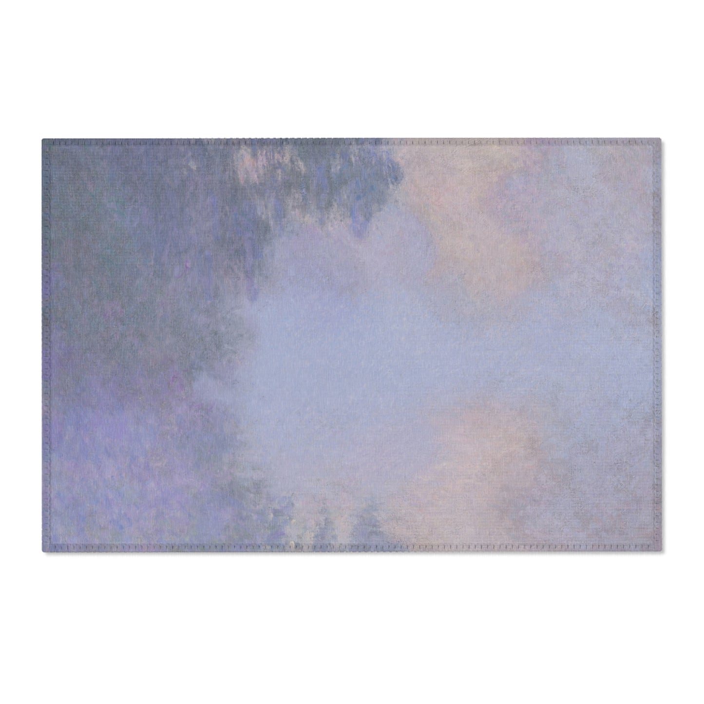 Claude Monet - Branch of the Seine near Giverny (Mist) | Area Rug
