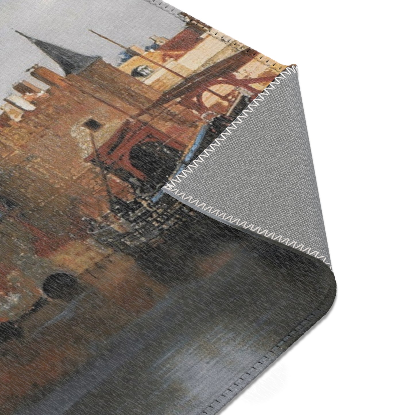 View of Delft, by Johannes Vermeer | Area Rug