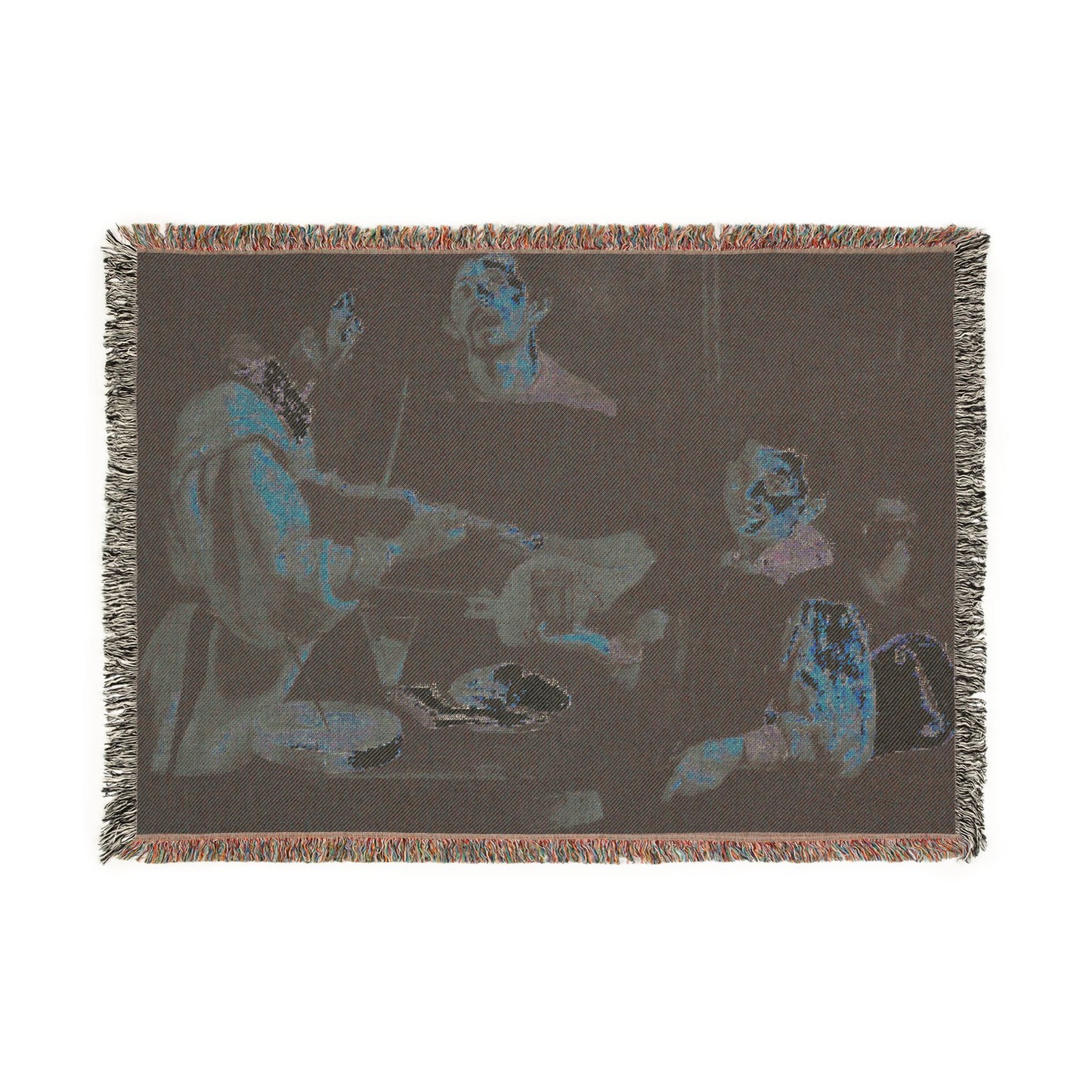 Diego Velázquez - The Three Musicians - Google Art Project | Woven Tapestry Blanket