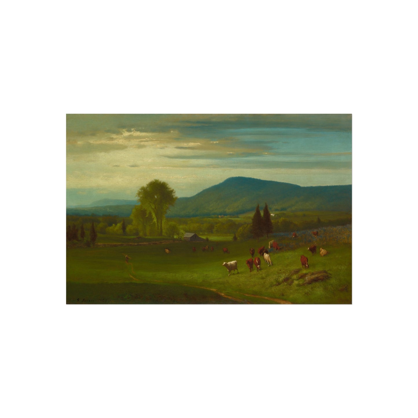 George Inness - Summer in the Catskills | Fine Art Poster