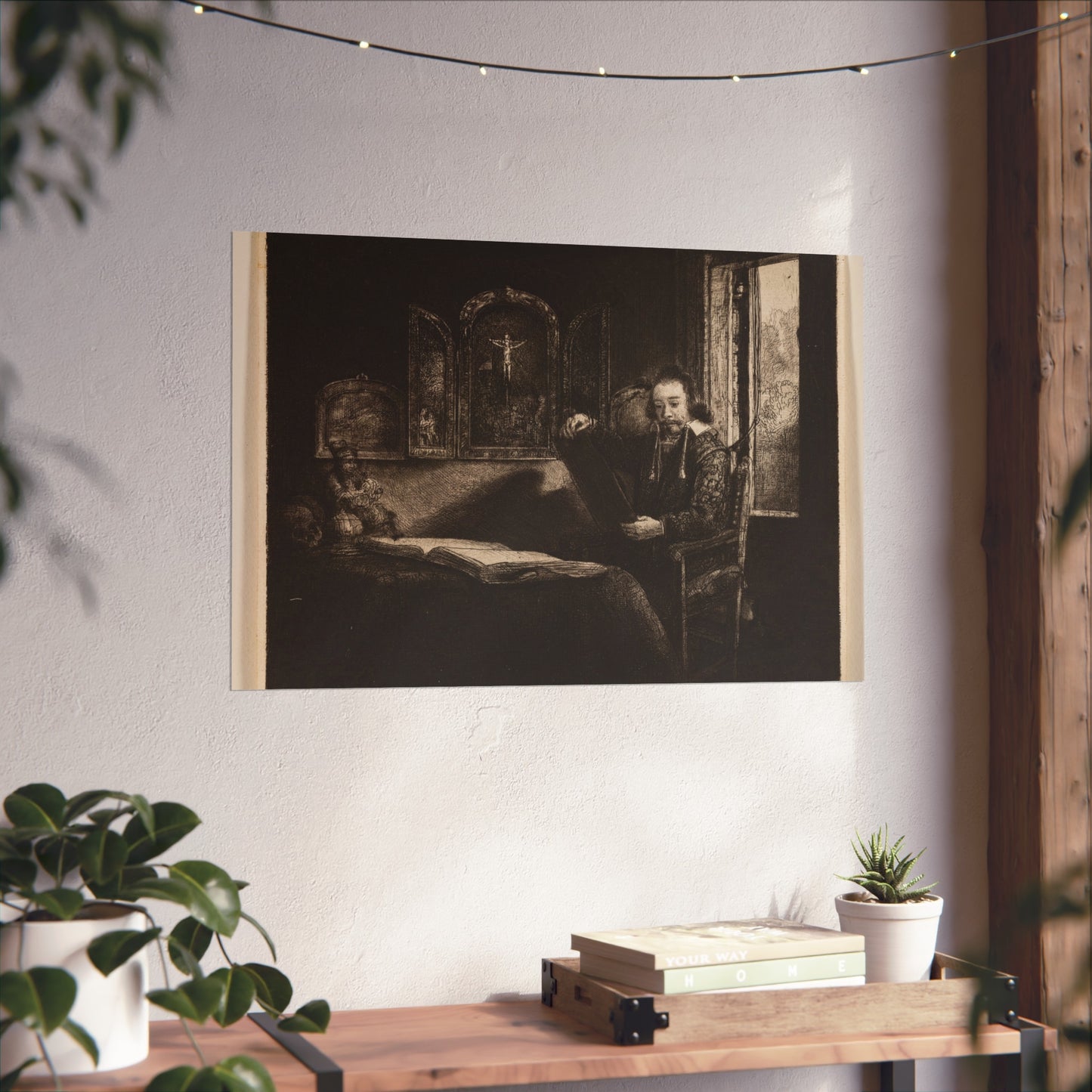 Rembrandt van Rijn - Abraham Francen, Apothecary | Fine Art Poster