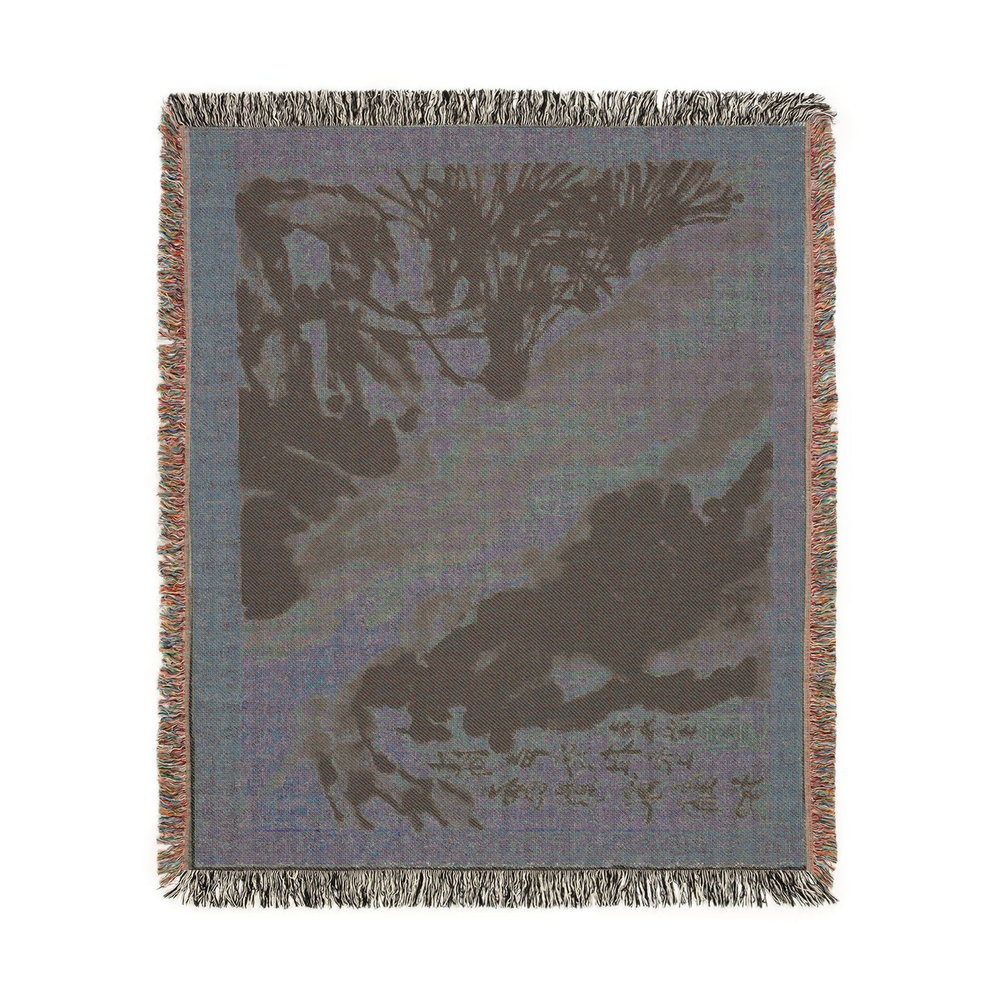 030_birds-flowers-and-insects | Woven Tapestry Blanket