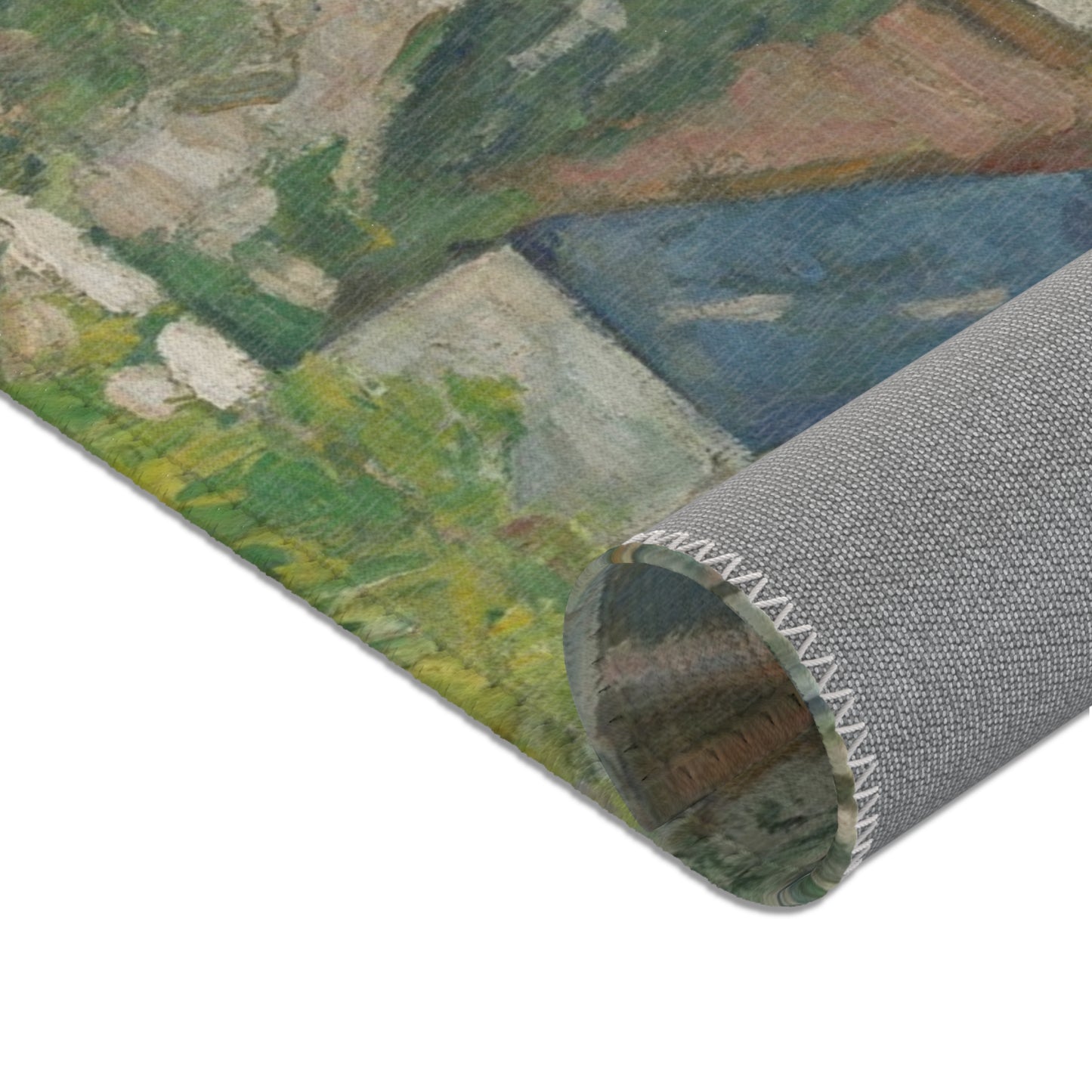 Paul Cezanne - Auvers, Panoramic View | Area Rug
