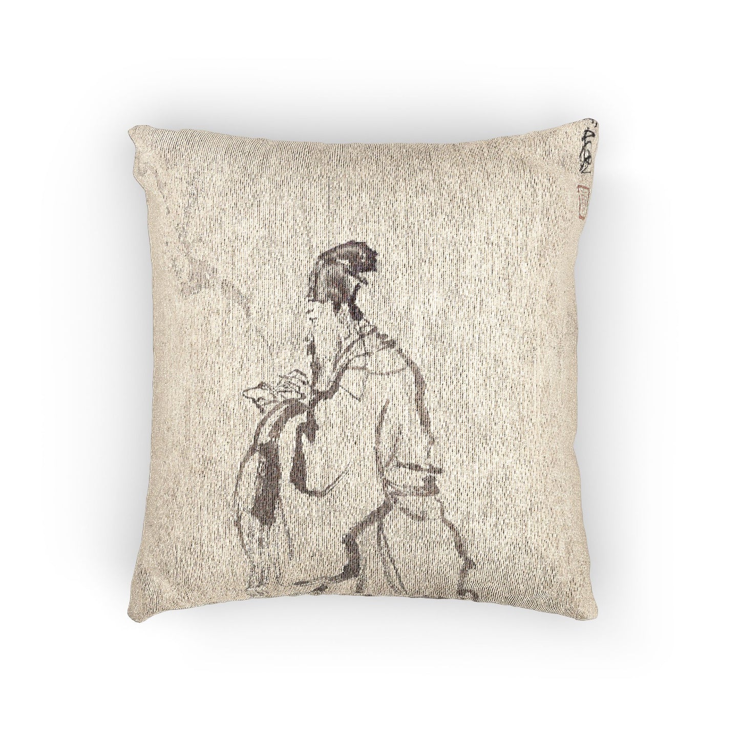 095_su-dongpo | Woven Pillow