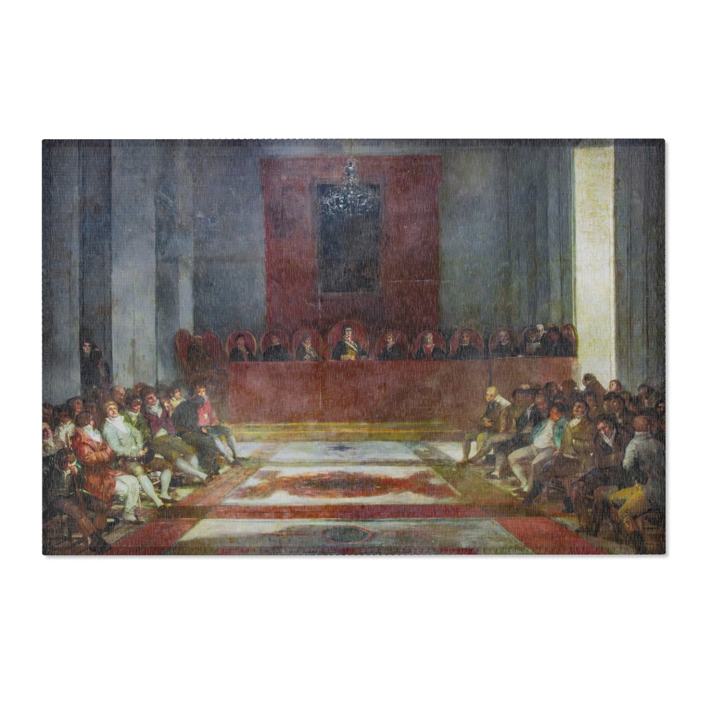 (Castres) La Junte des Philippines - Francisco de Goya - Musée Goya | Area Rug
