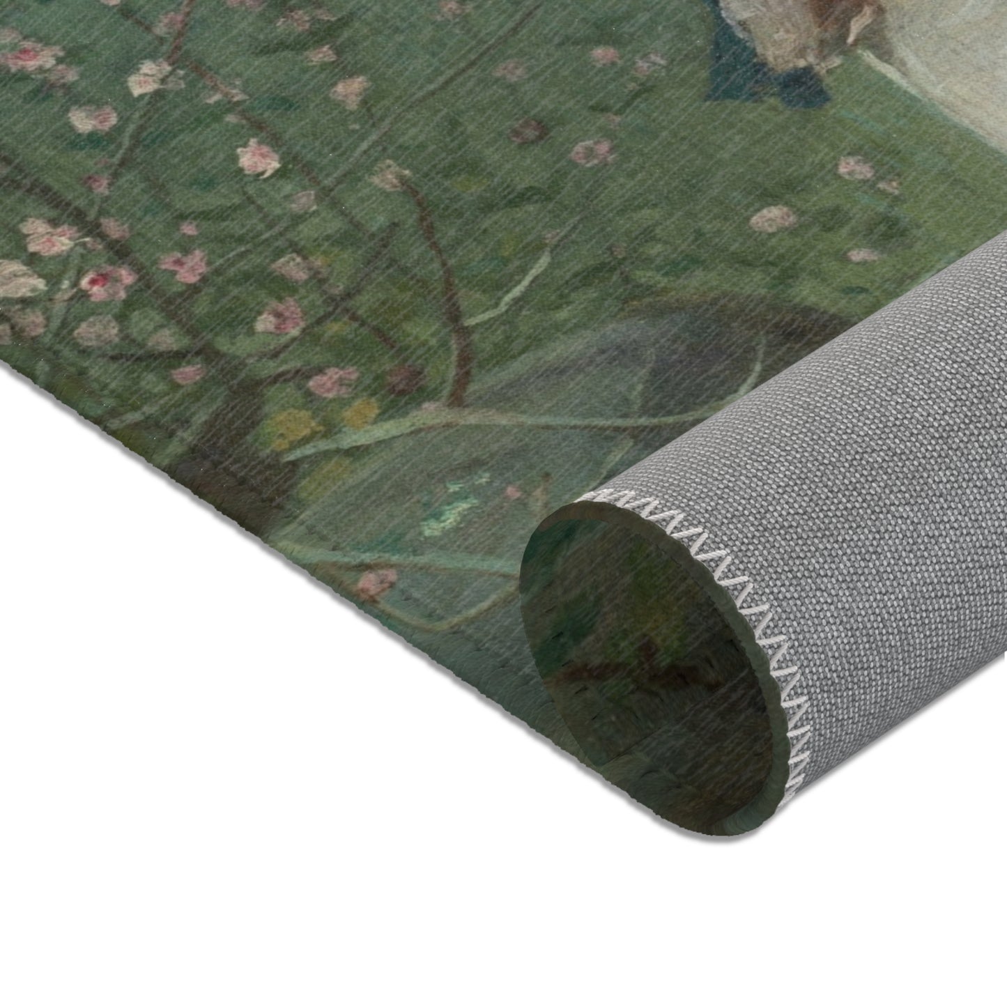 Winslow Homer - Peach Blossoms | Area Rug