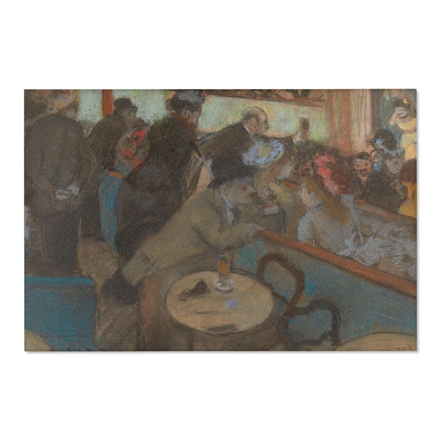 Hilaire Germain Edgar Degas - Café-Concert (The Spectators) | Area Rug