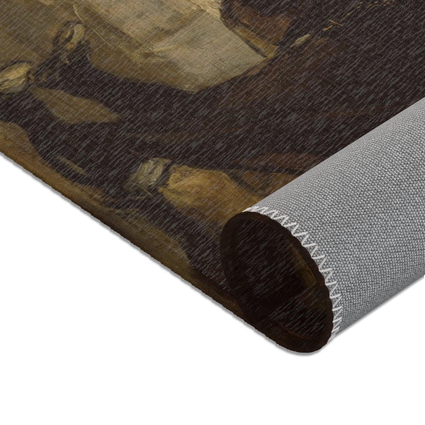 Francisco José de Goya y Lucientes - Friar Pedro Clubs El Maragato with the Butt of the Gun | Area Rug
