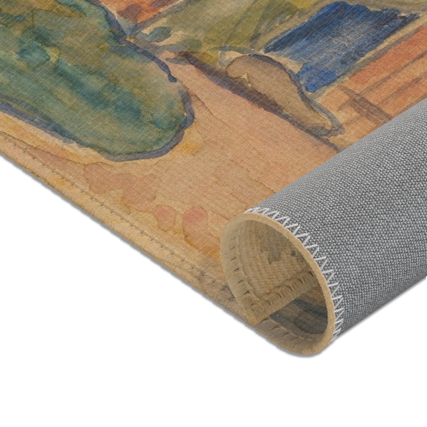Paul Gauguin - Tahitian Hut | Area Rug