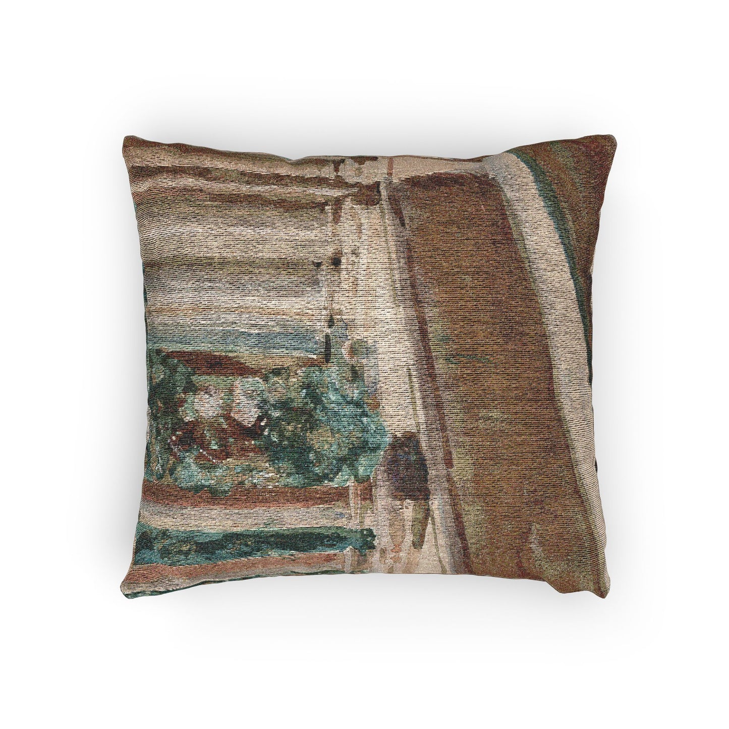 John Singer Sargent - Tarragona Terrace and Garden | Woven Pillow