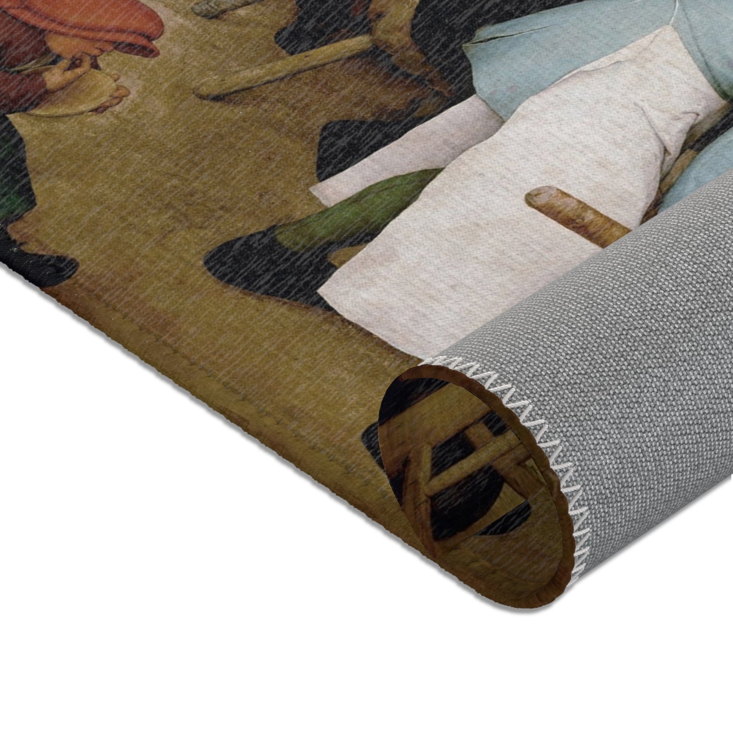 Pieter Bruegel the Elder - Peasant Wedding - Google Art Project 2 | Area Rug