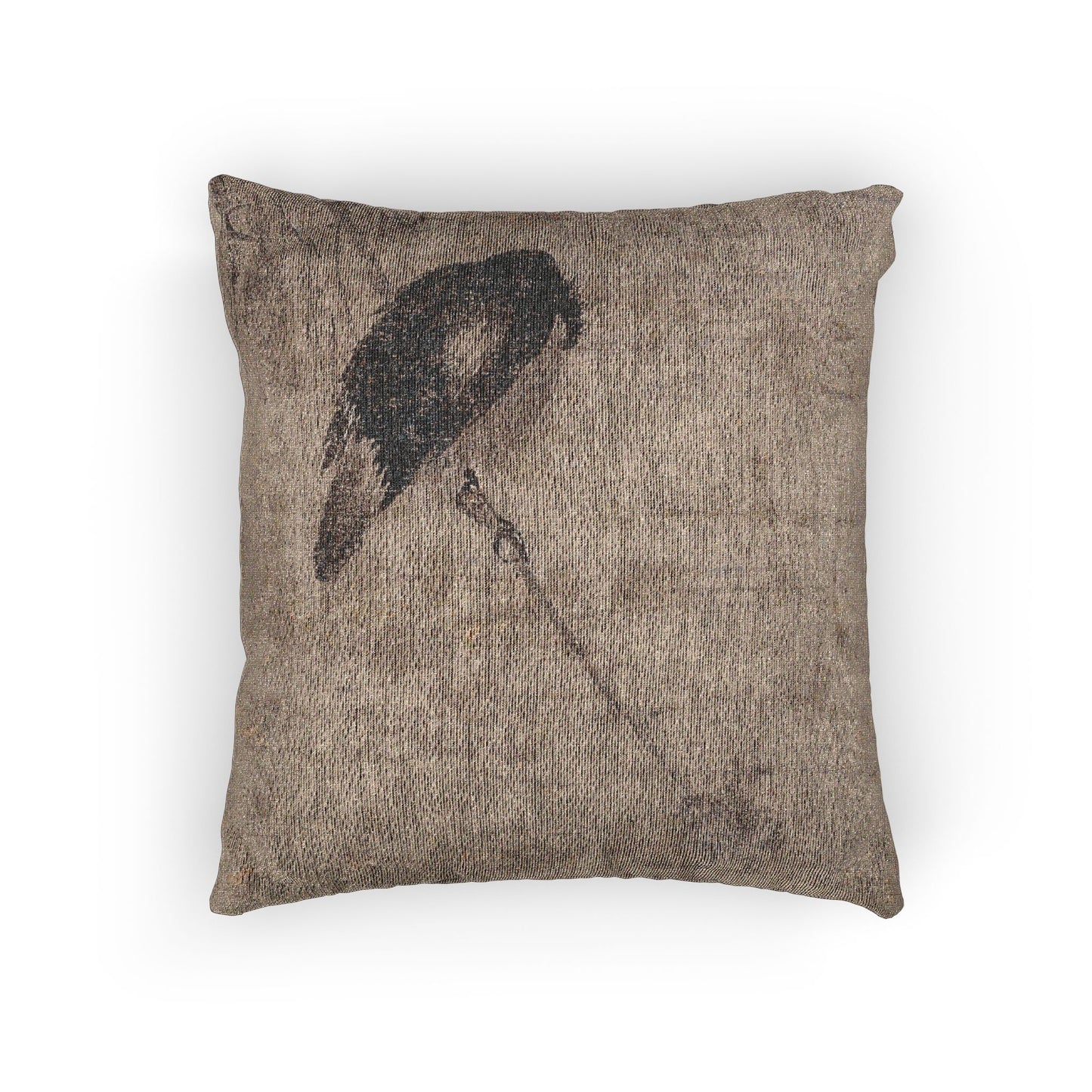 093_willow-and-magpie | Woven Pillow