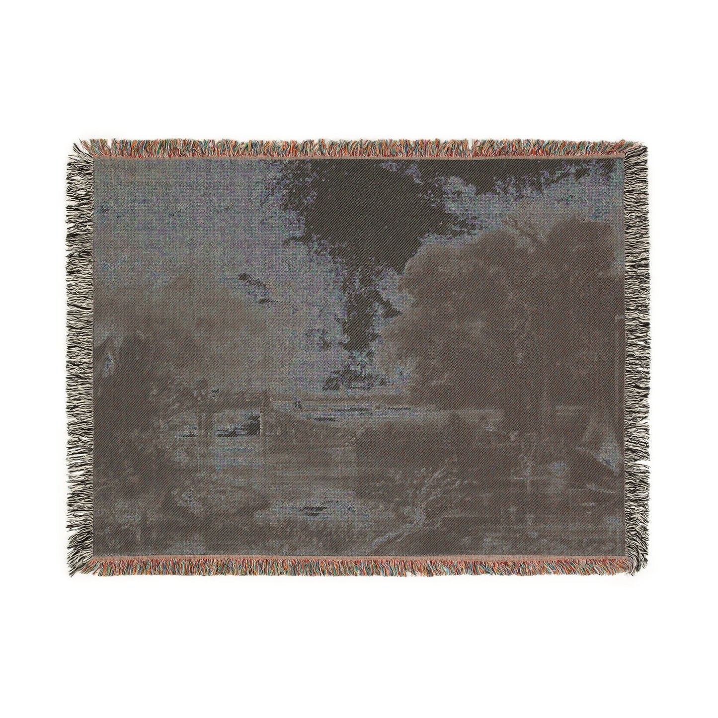 David Lucas - River Stour, Suffolk | Woven Tapestry Blanket