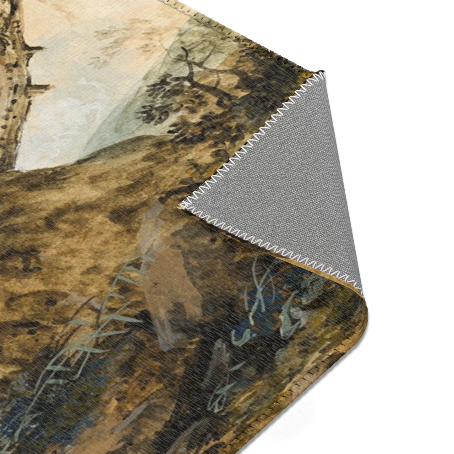 Louis Gabriel Moreau - Waterfall | Area Rug