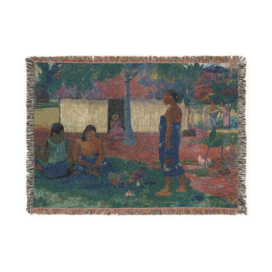 Why Are You Angry? — Gauguin Tapestry Blanket